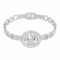 Rolex Style Girls Bracelet, Silver, NS-0163
