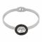 LV Style Girls Bracelet, Silver, NS-0165