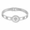 Rolex Style Girls Bracelet, Silver, NS-0175