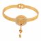 Rolex Style Girls Bracelet, Golden, NS-0181