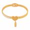 Gucci Style Girls Bracelet, Golden, NS-0185