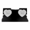 Tiffany Style Girls Locket & Earrings Set, Silver, NS-0194