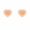 Tiffany Style Girls Locket & Earrings Set, Rose Gold, NS-0194