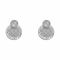 Gucci Style Girls Locket & Earrings Set, Silver, NS-0198