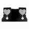 Tiffany Style Girls Locket & Earrings Set, Silver, NS-0199