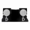 Dior Style Girls Locket & Earrings Set, Silver, NS-0202