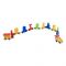 Live Long Wooden Digital Train With Magnet, 2305-27-D