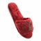 LV Style Women's Bedroom Slippers, Red, 1216