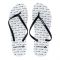 Women's Slippers, C-7, Black/White