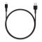 Aukey Sync & Charge iPhone Cable, 3.95ft, Black, CB-BAL1