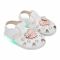 Kids Sandals With Light, For Girls, 818, White