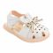 Kids Sandals With Light, For Girls, M003, Beige