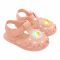 Kids Sandals With Light, For Girls, 885, Pink