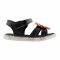 Kids Sandals With Light, For Girls, A158-1, Black