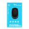 Alcatroz Asic Pro 2 USB High Performance Optical Mouse, Black/Blue