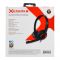 SonicEar Xenon 2 Headphones, Light & Comfortable With Clear Voice Audio, G.Black/Festive Red, 15mW