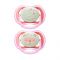 Avent Ultra Air Night Glow In The Dark, Soothers, 2-Pack, 6-18m, Pink, SCF376/20