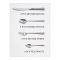 Elegant Stainless Steel Cutlery Set, 24 Pieces, AA0004S