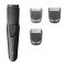 Philips Norelco 1000 Series Beard & Stubble Trimmer, USB Charging With 3 Guards, BT1208/70