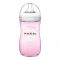 Pink Baby Superior-PP Ultra Wide Neck Feeding Bottle, Pink/Plain, 6m+, Large Flow, 330ml, WN-119