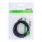 UGreen 3.5mm M/M Audio Cable, 2 Meters, Black, 50363
