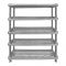 Lion Star Maxi Shoes Rack, 5 Stacks, Gray, A-55