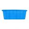 Lion Star Square Multi-Purpose Plastic Basket, Blue, Small, BW-26
