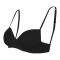 BLS Belva Soft Padded Cotton Teen Bra, Black, 1-Pack BLS-5571