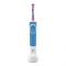 Oral-B Frozen Kids Rechargeable Electric Toothbrush, With 4 Handle Stickers, Blue/White, D100.413.2K