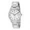 Timex Men's Easy Reader White Dial Stainless Steel Watch, TW2R23300