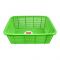 Lion Star Basket Square, Small, 12x9x4 Inches, Green, BW-26
