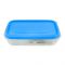 Lion Star Vitto Seal Ware Food Container, Blue, 7x4x2 Inches, 480ml, VT-4