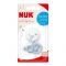 Nuk Baby Rose & Blue Soother Chain With Ring, 10750590