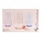 Pasabahce Allegra Tumbler Glass Set, 6 Pieces, Pink, 420015-77