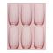 Pasabahce Linka Tumbler Glass Set, 6 Pieces, Pink, 420415-24