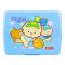 Lion Star Plastic Snap Lunch Box, 16cm (H) x 12cm (W) x 6cm (D), Blue, SB-32