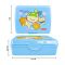 Lion Star Plastic Snap Lunch Box, 16cm (H) x 12cm (W) x 6cm (D), Blue, SB-32