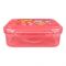 Lion Star Plastic Snap Lunch Box, 16cm (H) x 12cm (W) x 6cm (D), Pink, SB-32