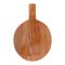 Elegant Curved Wood Pizza Board, 11 Inches, EH0091