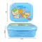 Lion Star Plastic Enzo Clip Lunch Box, 5.7in (H) x 4.1in (W) x 2.2in (D), Blue, SB-33