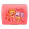 Lion Star Plastic Enzo Clip Lunch Box, 14.5cm (H) x 10.5cm (W) x 5.5cm (D), Pink, SB-33