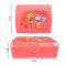 Lion Star Plastic Enzo Clip Lunch Box, 14.5cm (H) x 10.5cm (W) x 5.5cm (D), Pink, SB-33