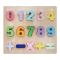 Live Long Wooden 3D Number Puzzle Board, 2445-13