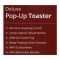 West Point Deluxe Pop-Up Toaster, WF-2561