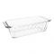 Borcam Midi Rectangular Cake Dish, Ovenware, Glassware & Dishware, 9.84 X 4.53 Inches, 59894