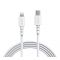 Anker Power Line Select USB-C Cable With Lightning Connector, 3Ft, White, A8612H21