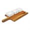 Symphony Acacia Square Bowl Set, With Paddleboard, 4 Pieces, SY-4446