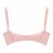 BeBelle Doria Cotton Embroidered Control Bra, Orchid Pink