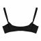 BeBelle Xclence Cotton Embroidery Cross Over Bra, Black