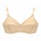 BeBelle Xclence Cotton Embroidery Cross Over Bra, Skin